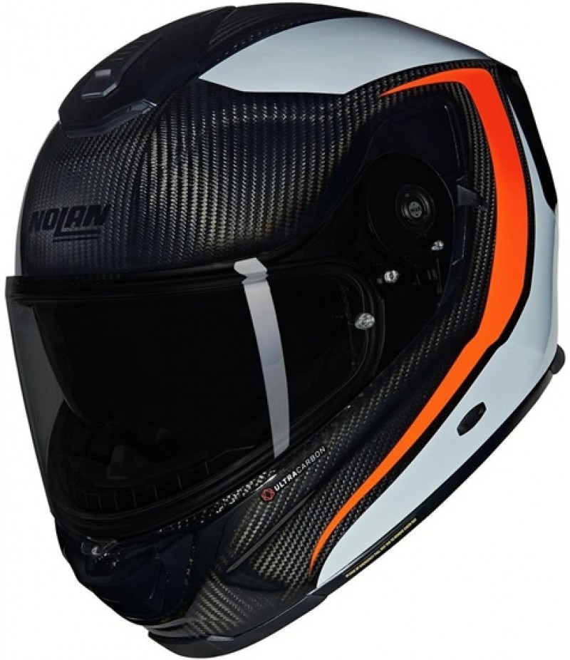 NOLAN X-903 Ultra Carbon Intrigo Carbon / Grey / Orange