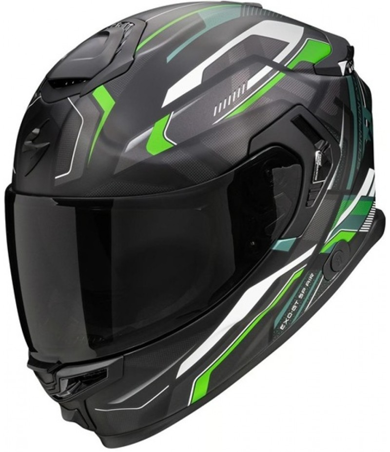 SCORPION Exo-GT SP Air Augusta Matt Black / Grey / Green