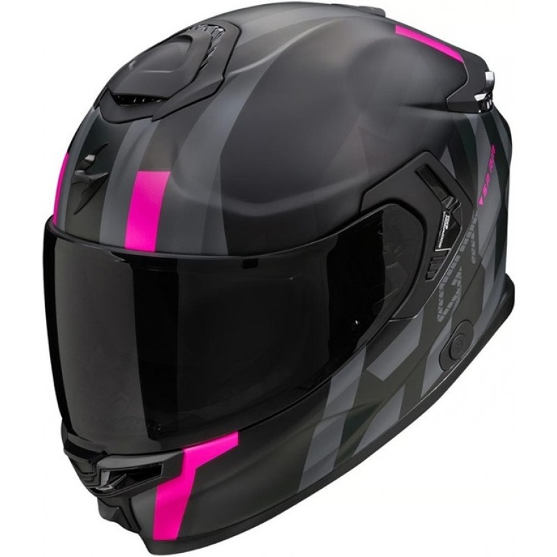 SCORPION Exo-GT SP Air Touradven Matt Black / Pink