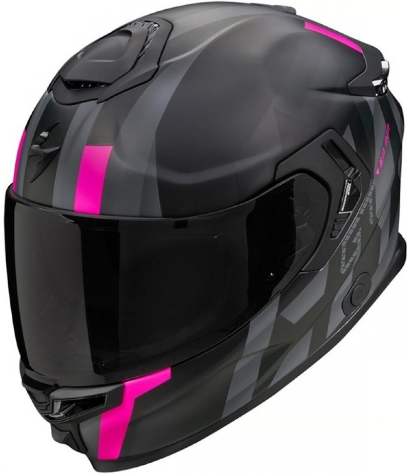 SCORPION Exo-GT SP Air Touradven Matt Black / Pink