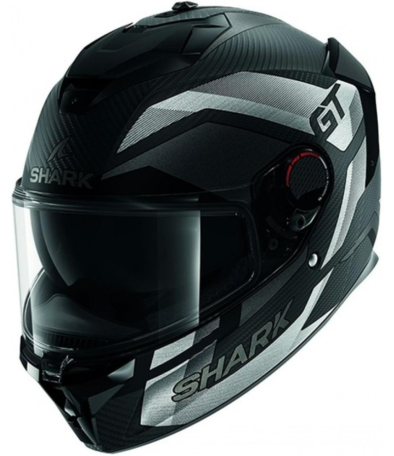 SHARK Spartan GT Pro Carbon Ritmo Carbon / Silver / Chrom