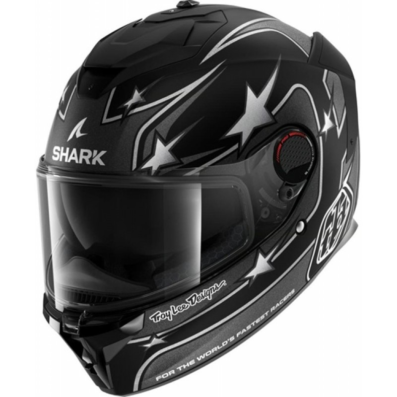 SHARK Spartan GT Pro TLD Flagstaff Black / Anthracite / Silver SHARK