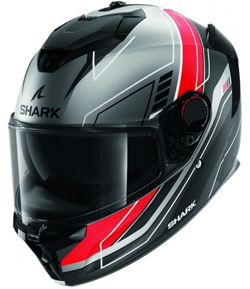 SHARK Spartan GT Pro Toryan Anthracite / Red / Black