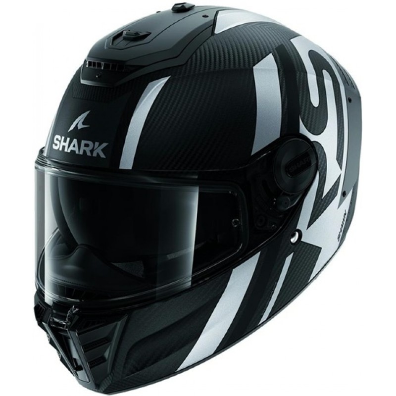 SHARK Spartan RS Carbon Shawn Mat Carbon / Black / Silver